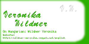 veronika wildner business card